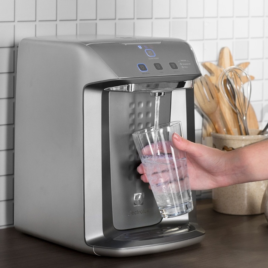 PURIFICADOR DE ÁGUA – Liderança cristalina da Electrolux